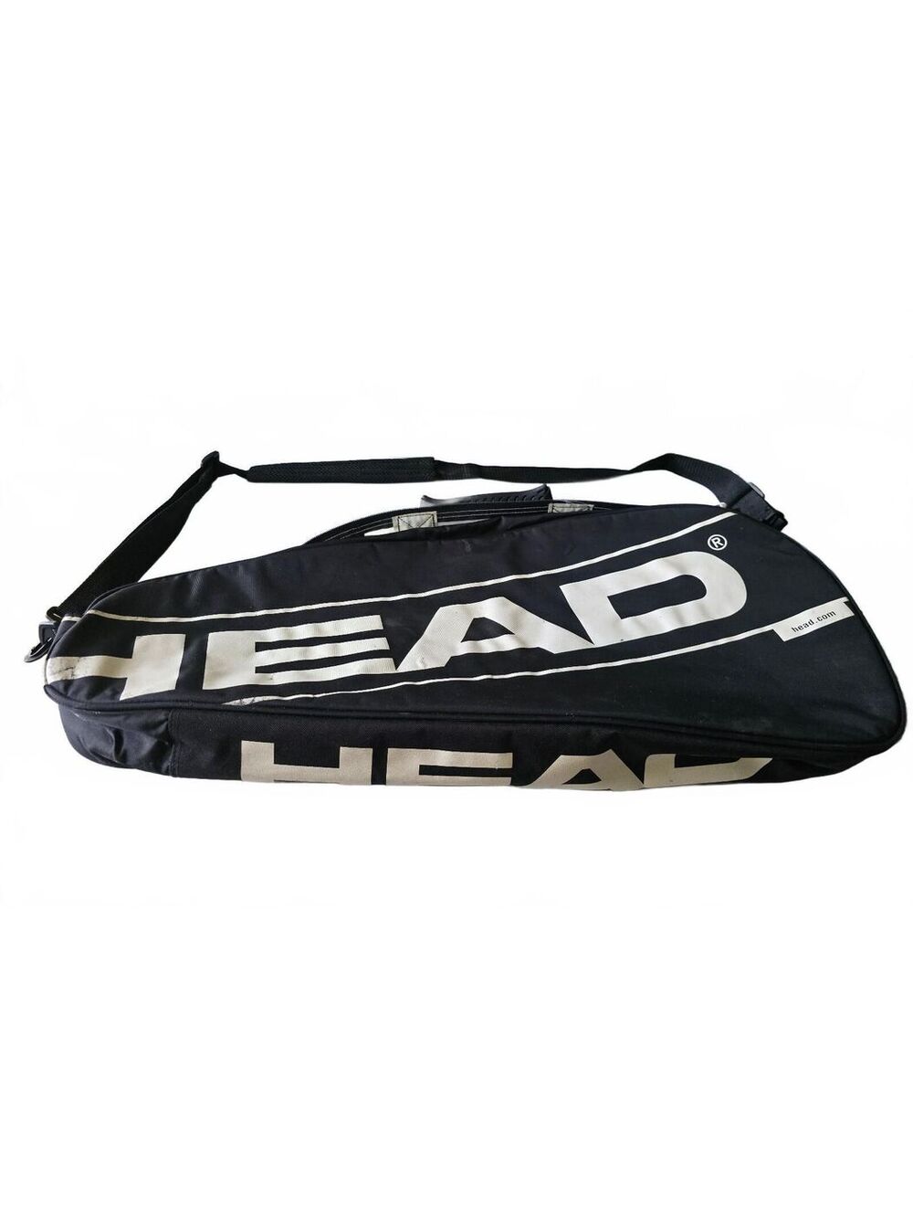 HEAD Tennis Racquet Bag Black & White Single Shoulder Strap Tour Series